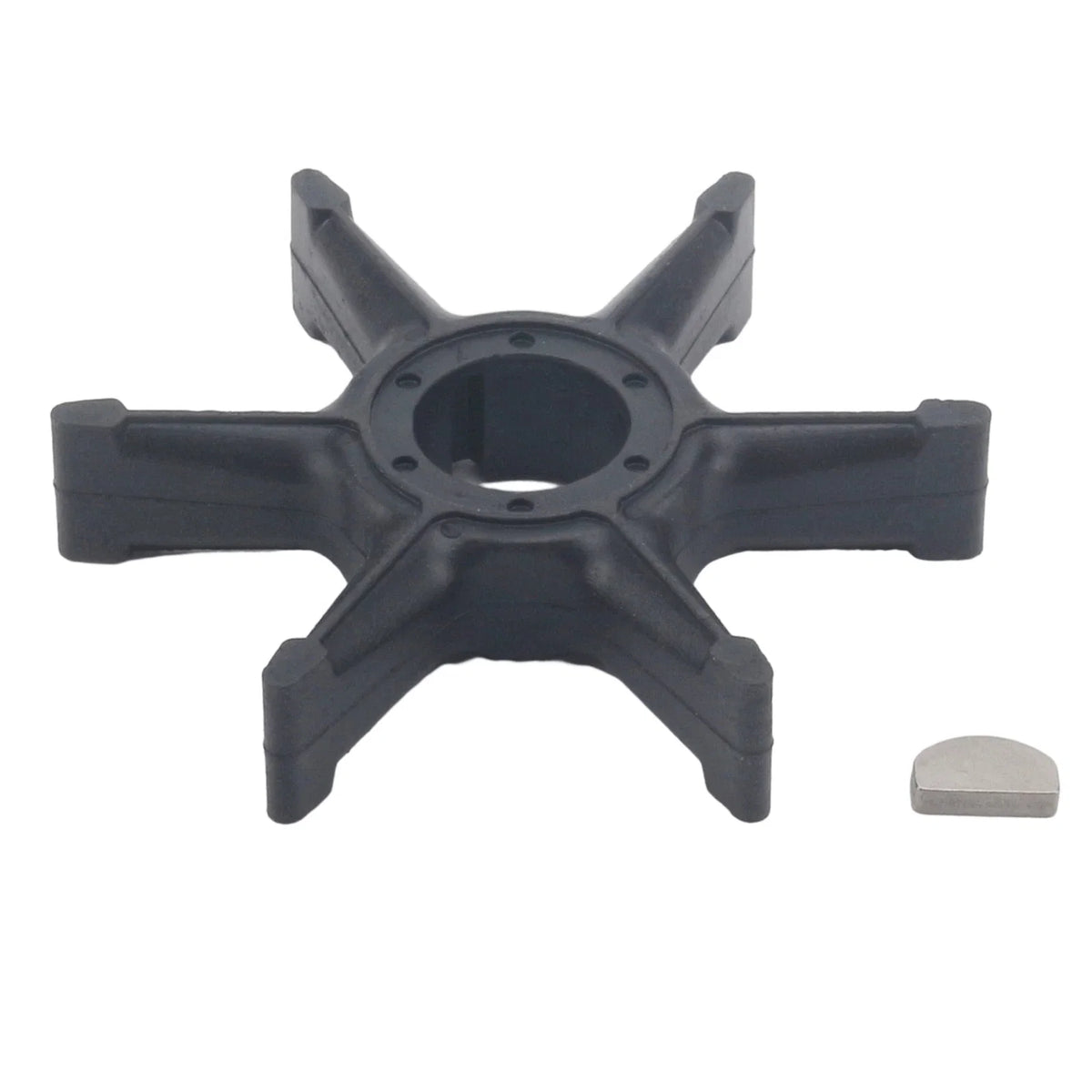 Water Pump Impeller & Key for Yamaha Outboard (689-44352-02, 664-44338-00)