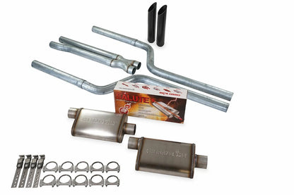 Dual Exhaust Kit for Dodge Challenger 5.7L V8 (2009–2018) Cherry Bomb BW Tip R