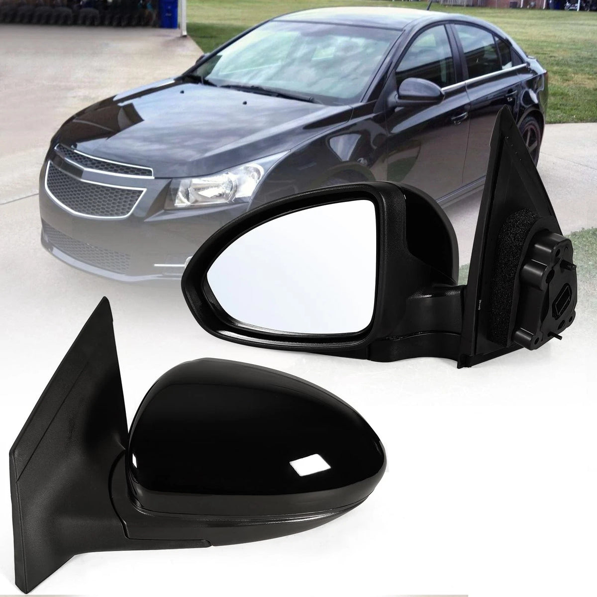 Left Driver Side Mirror for Chevy Cruze (2011–2015)