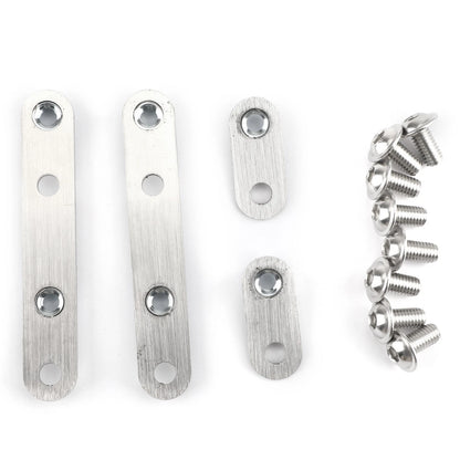 Stainless Steel Front Fender Riser Lift Kit for Honda CRF1000L Africa Twin (2016–2019) RH-080-Silver