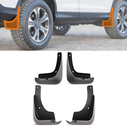 Set of 4 Black Mud Flaps for Toyota Camry (2002–2006)