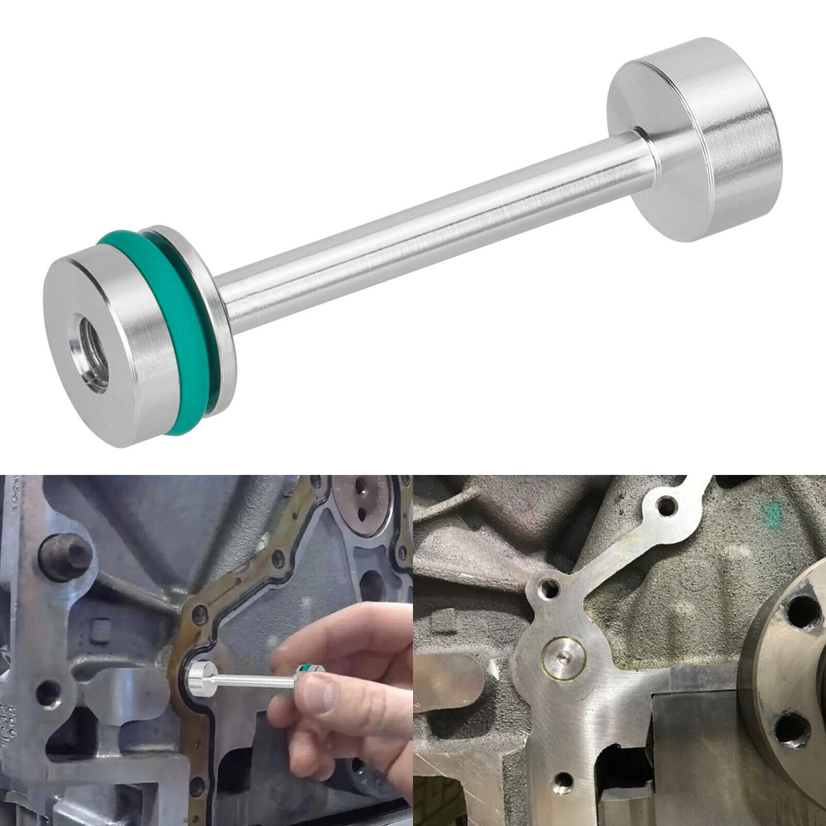 2X Billet Aluminum Oil Diverter Barbell for LS LS1 LS2 LS3 5.3 LSX LQ9 LS4