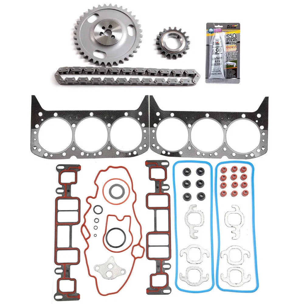 Timing Chain Kit + Head Gasket Set for Chevrolet GMC C1500 (1996–1998)