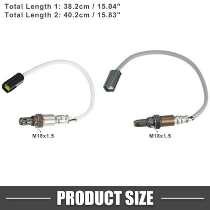 2X O2 Oxygen Sensor Upstream Downstream for Nissan Maxima (2010–2013)