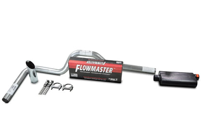 Single 3" Exhaust Kit for Ford F-150 (1998–2003) Flowmaster 50 Series Slash Tip