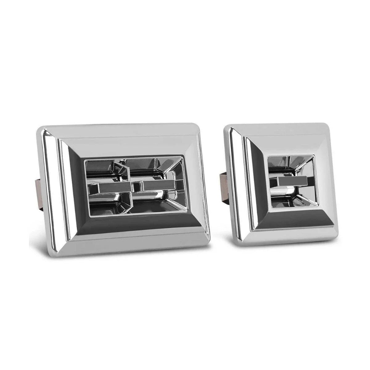 Set of 2 Chrome Power Window Switches for Chevy GMC Pontiac (20061549)