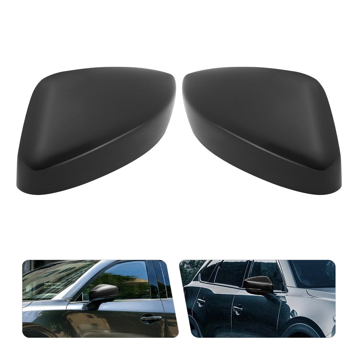 Set of 2 Exterior Mirror Covers for Mazda CX-5 (2017–2023)