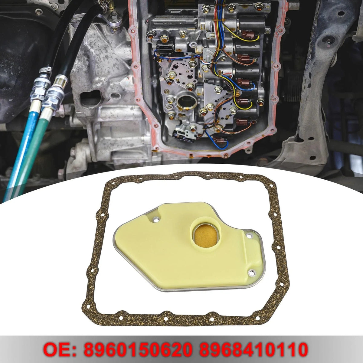 Automatic Transmission Filter Oil Pan Gasket Kit for Isuzu Trooper (1995–2002) 8968410110