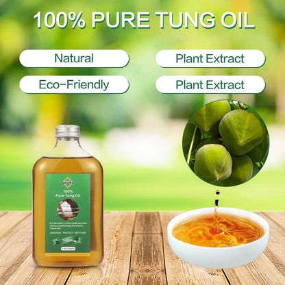 NetLea Tung Oil for Woodworking (11.8oz)