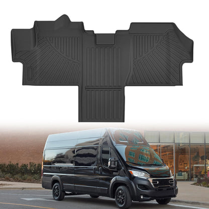 AllWeather Floor Mats for Dodge Ram Promaster 1500/2500/3500 (2018–2025)