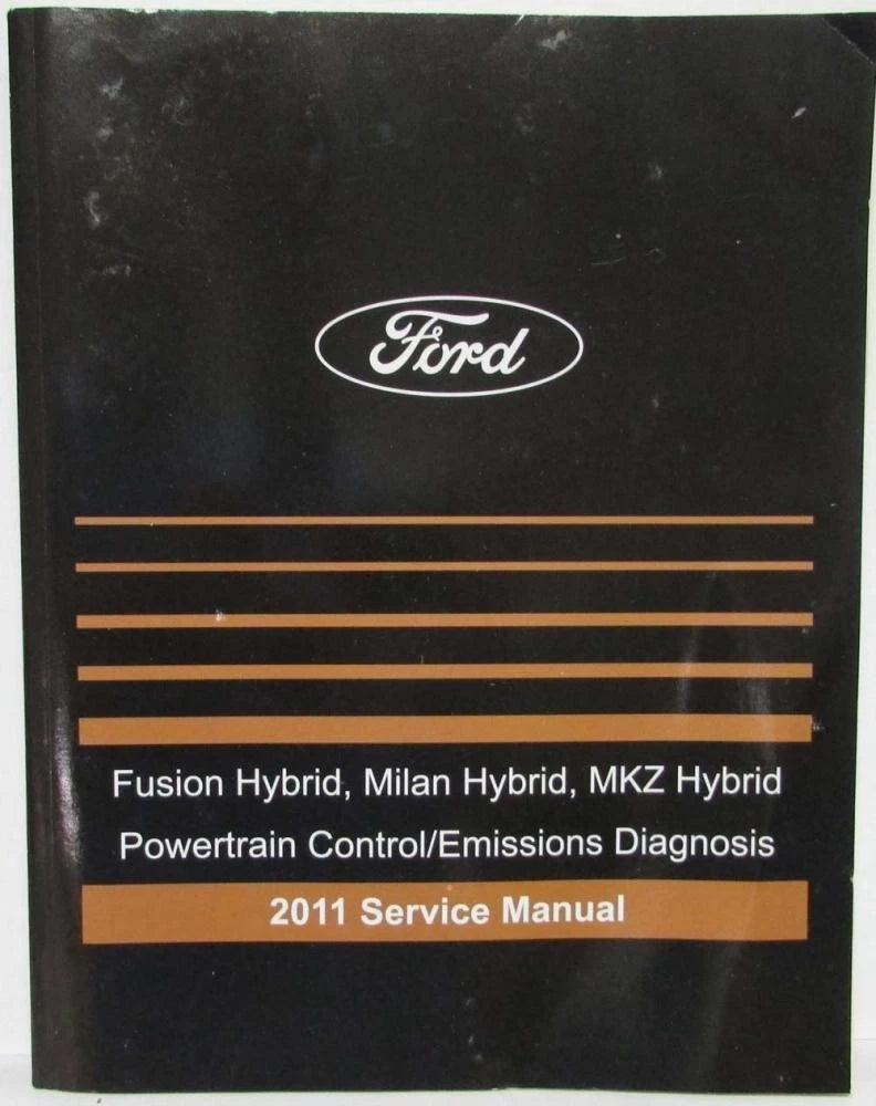 Powertrain Control Emissions Diagnosis Service Manual for Ford Fusion (2011)