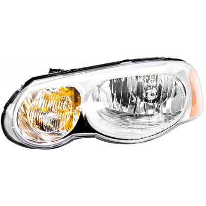 Driver Side Headlight for Chrysler Sebring (2004–2006) CLX-M1-332-1174L-AC-CL360A1, CH2502150