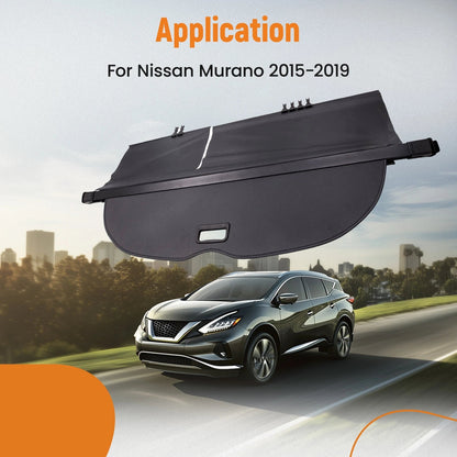 Rear Trunk Luggage Cover for Nissan Murano (2015–2019)