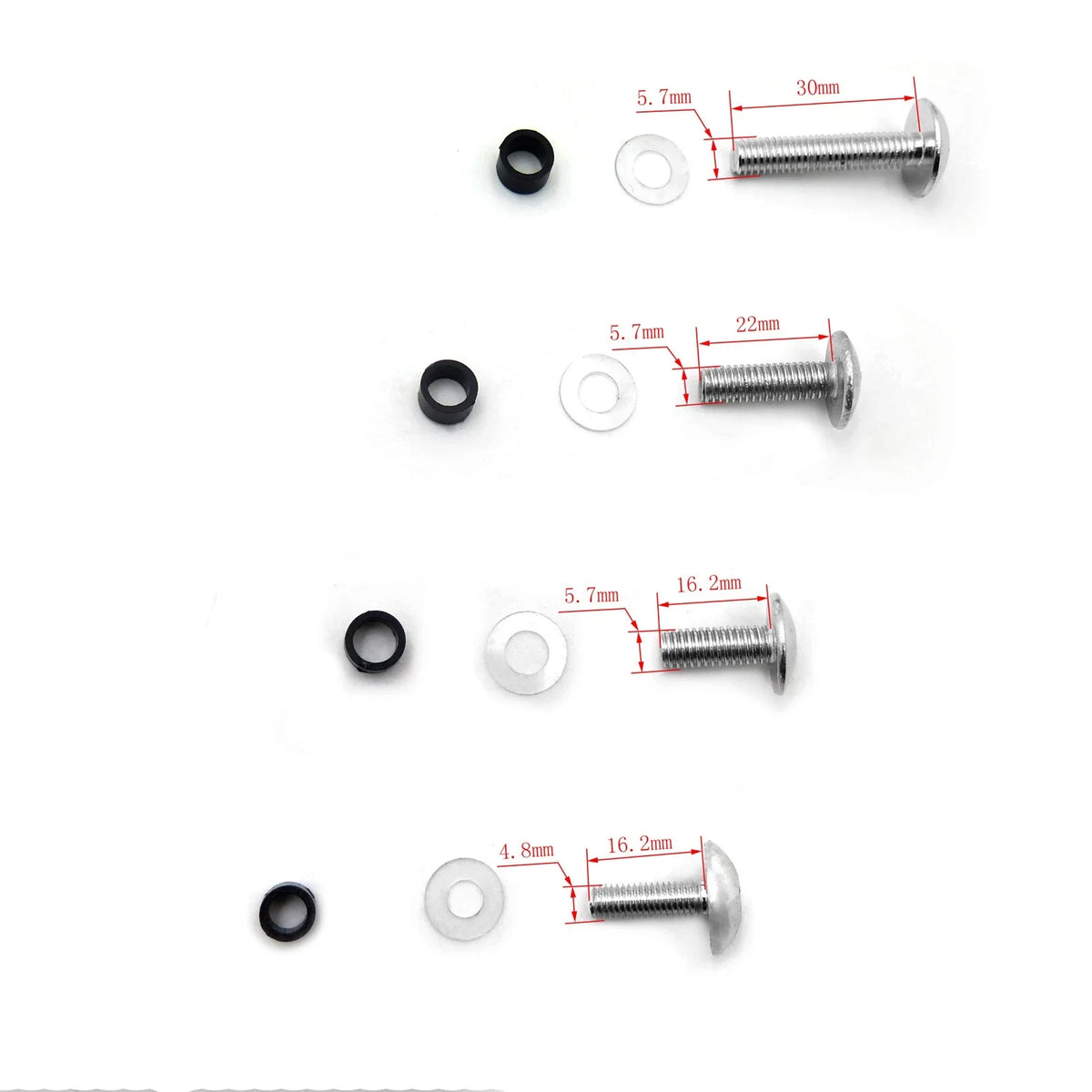 77 pcs Fairing Bolts for Suzuki GSXR750 (2000–2003) GSXR1000 (2001–2002)