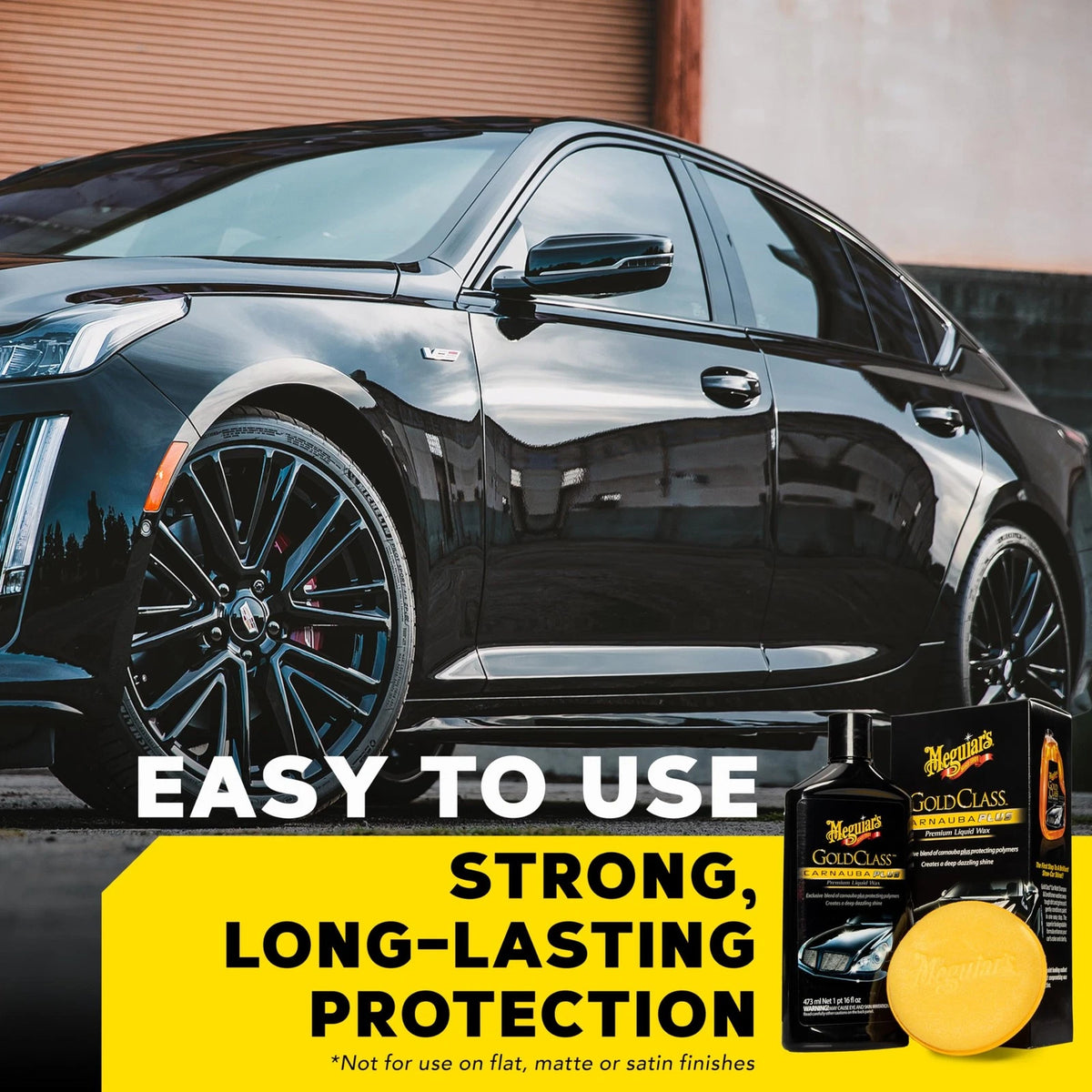 Meguiar's Gold Class Carnauba Plus Liquid Wax for All Vehicles (Pack of 1)