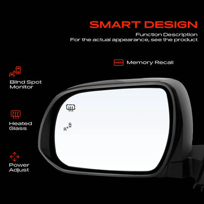 Driver Power Mirror for Toyota Sienna (2013–2017) 8794008121D0