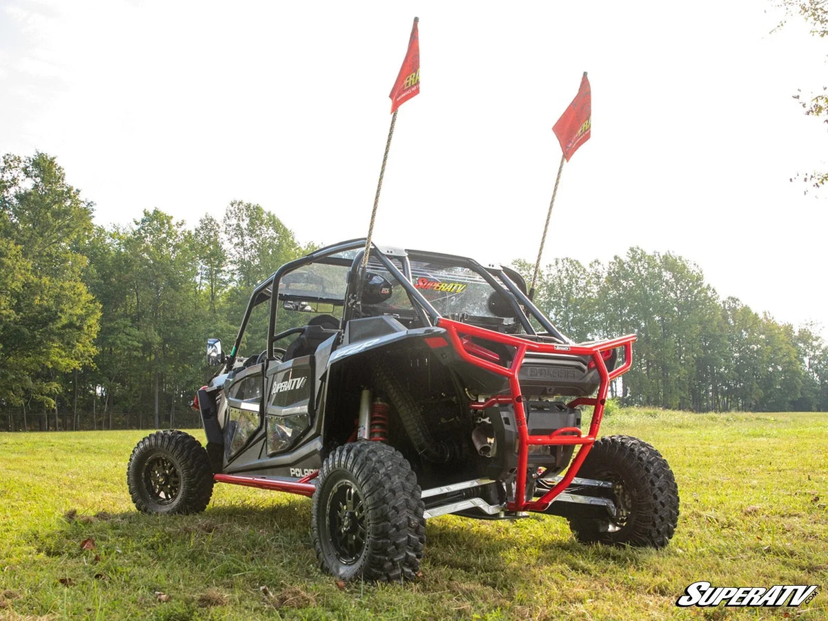 SuperATV Heavy Duty Rear Bumper for Polaris RZR XP 1000 (2018–2023)