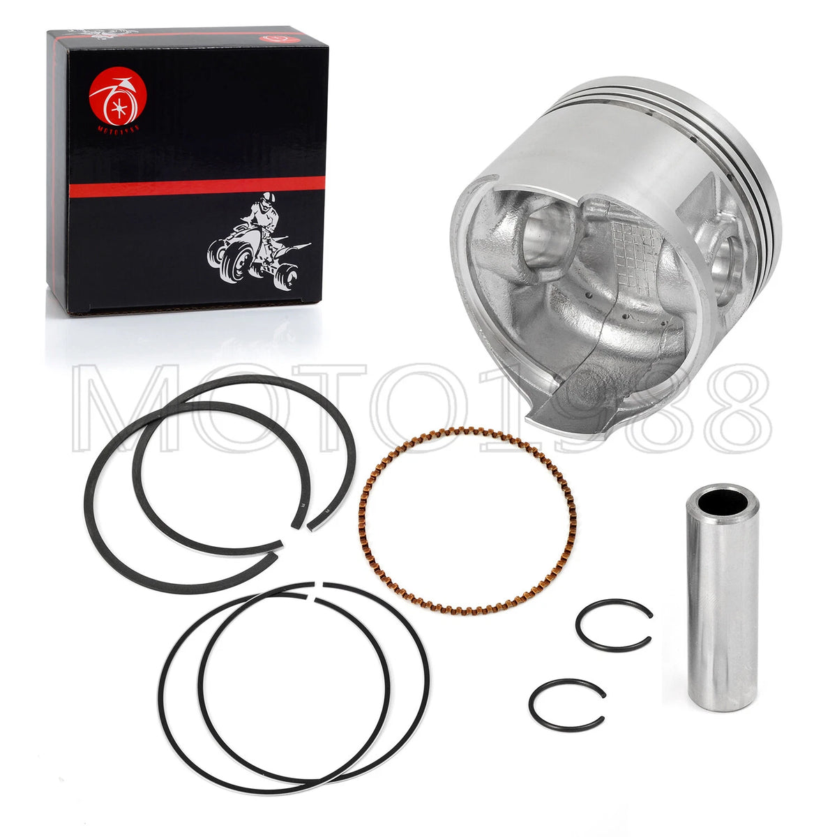 Ring and Piston Set +.50mm for Club Car FE290 Golf Cart (1992–Present) 1016459-02