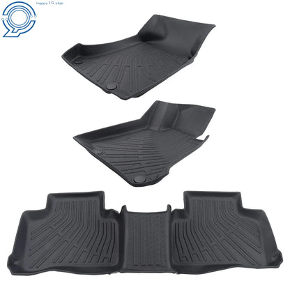 Floor Mats for Mercedes-Benz GLC Class (2016–2022) TPE Liner All-Weather