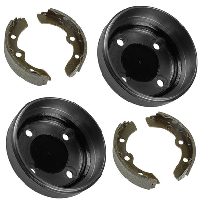 Brake Drum & Shoe for Club Car Carryall 1 / 6 (DR103, BS159, 101791101)