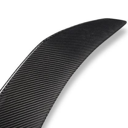 Real Carbon Fiber Duckbill Trunk Spoiler Lip for BMW 323i 325i 330i (2005–2012)