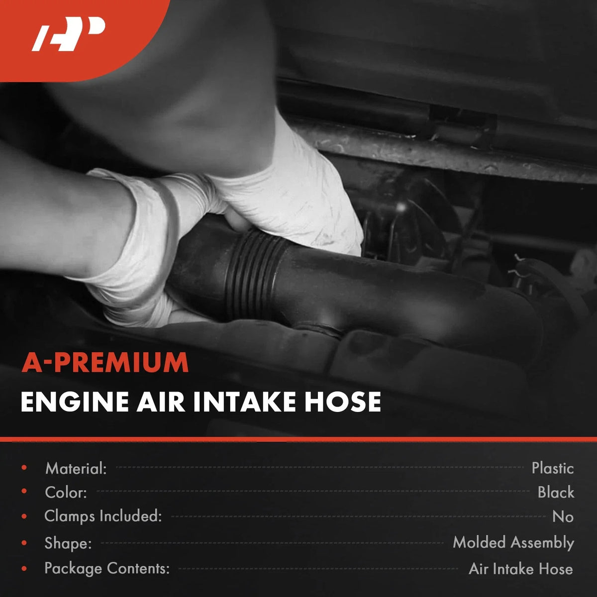 2X Engine Air Intake Hose for Mercedes-Benz GLE63 AMG (2016–2023)