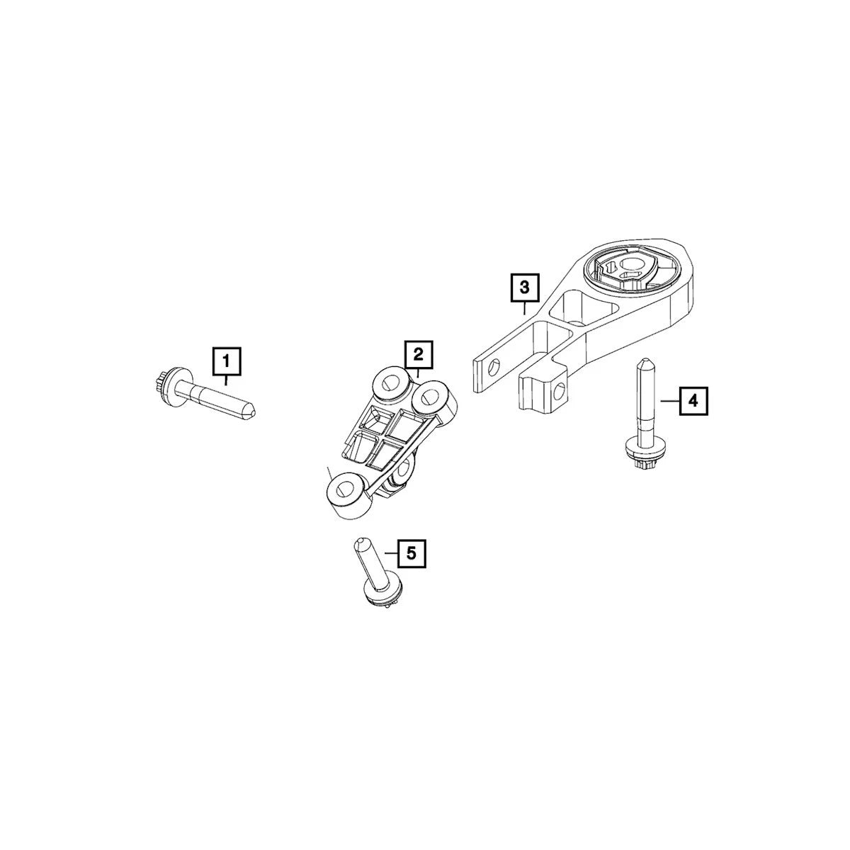 Transmission Mount for Jeep Renegade (2019) 68439294AA