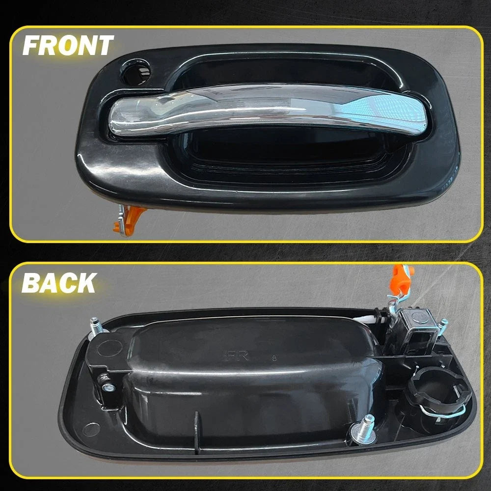 4X Exterior Door Handle for Chevy Silverado GMC Sierra Cadillac (1999–2006)