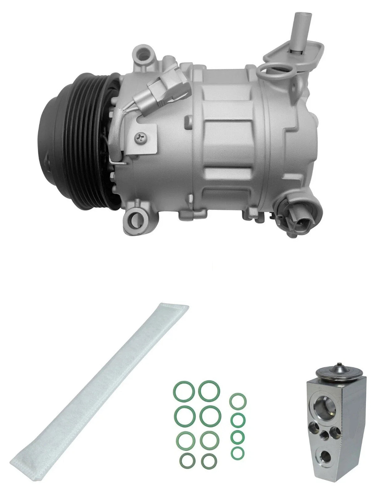 AC Compressor Kit Replacement for Jeep Cherokee 2.4L (2017–2019)