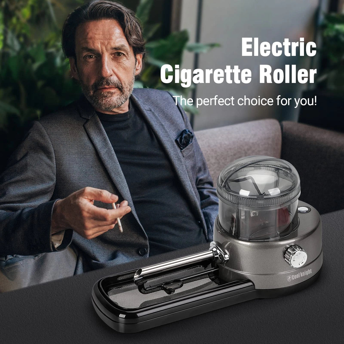 Electric Cigarette Rolling Machine Portable Tobacco Injector
