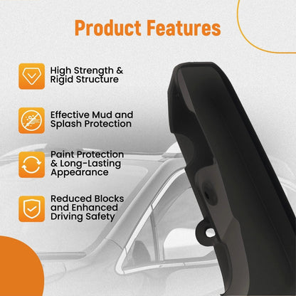 4PC Mud Flaps Splash Guard Kit for Toyota 4Runner (2010–2023) PT769-89110