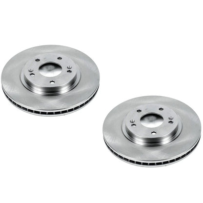 Set of 2 Powerstop Brake Discs for Hyundai Santa Fe (2001–2006) SET-P15JBR948-2