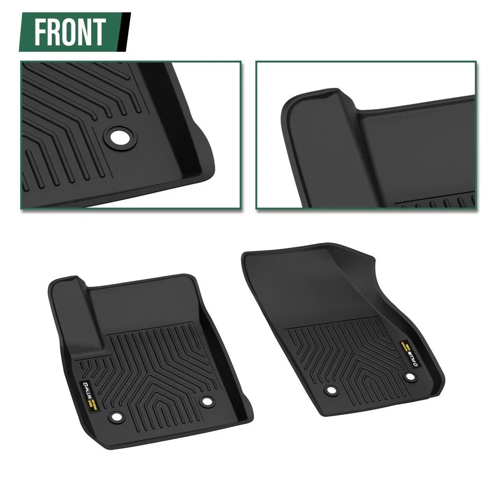 Set of TPE Floor Mats for Cadillac XT4 (2019–2025) All Weather Protection