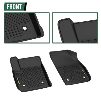 Set of TPE Floor Mats for Cadillac XT4 (2019–2025) All Weather Protection