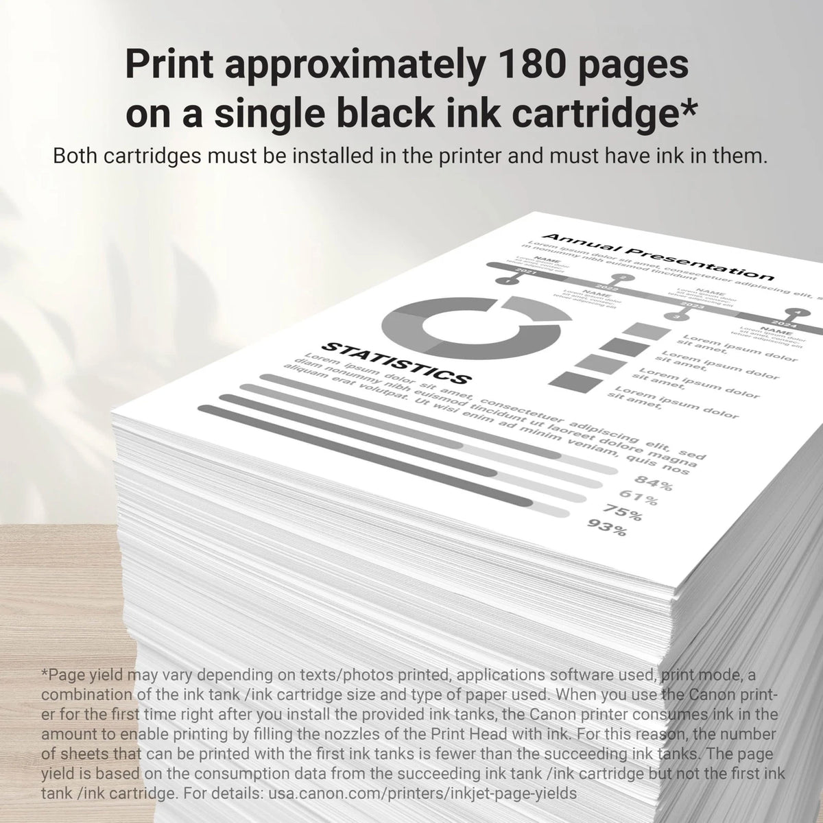 Canon PG-260 Black Ink Cartridge for Various Printers (Pack of 1)