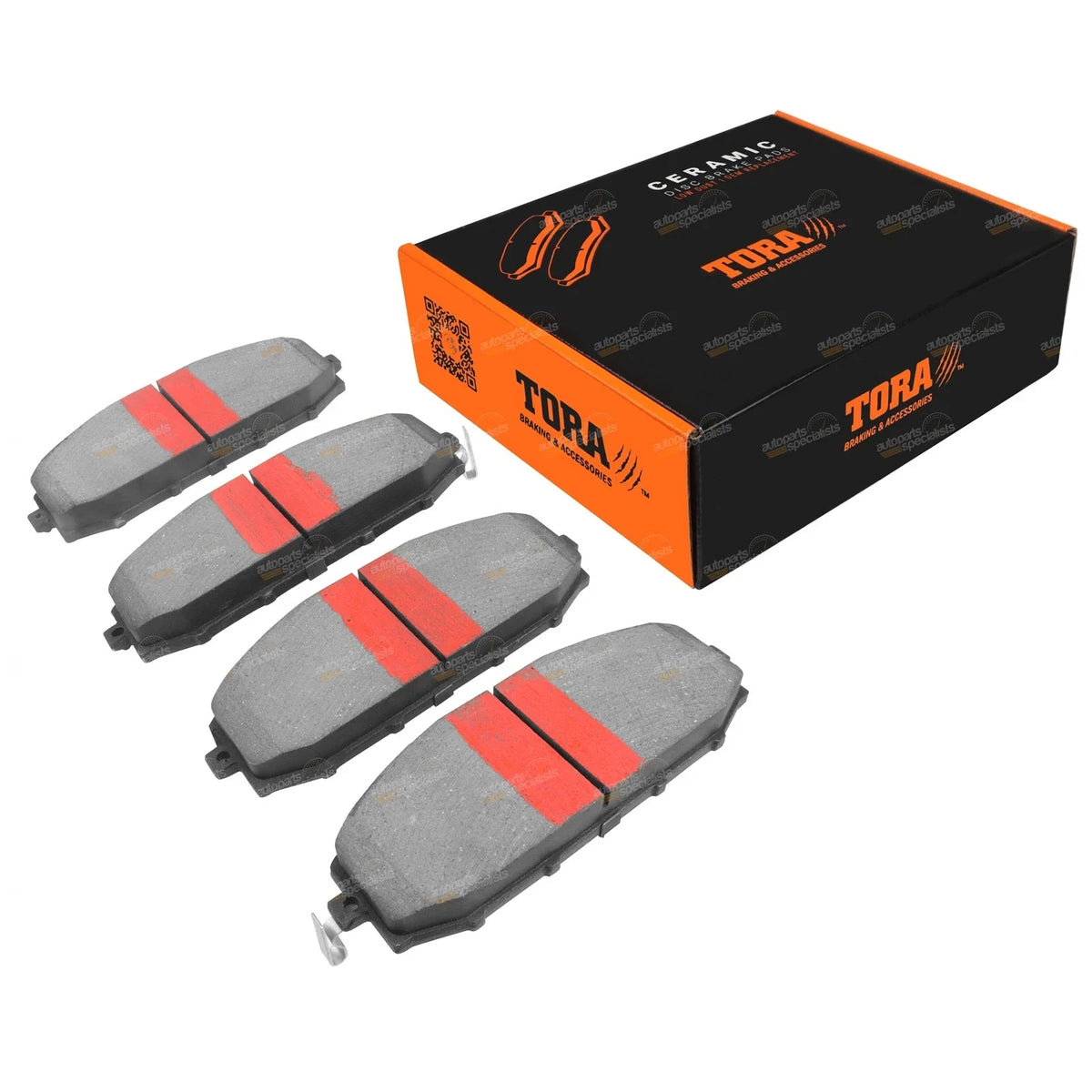 Front Disc Brake Pads Set for Nissan Patrol Y61 GU 4x4 (1997 - 2016)