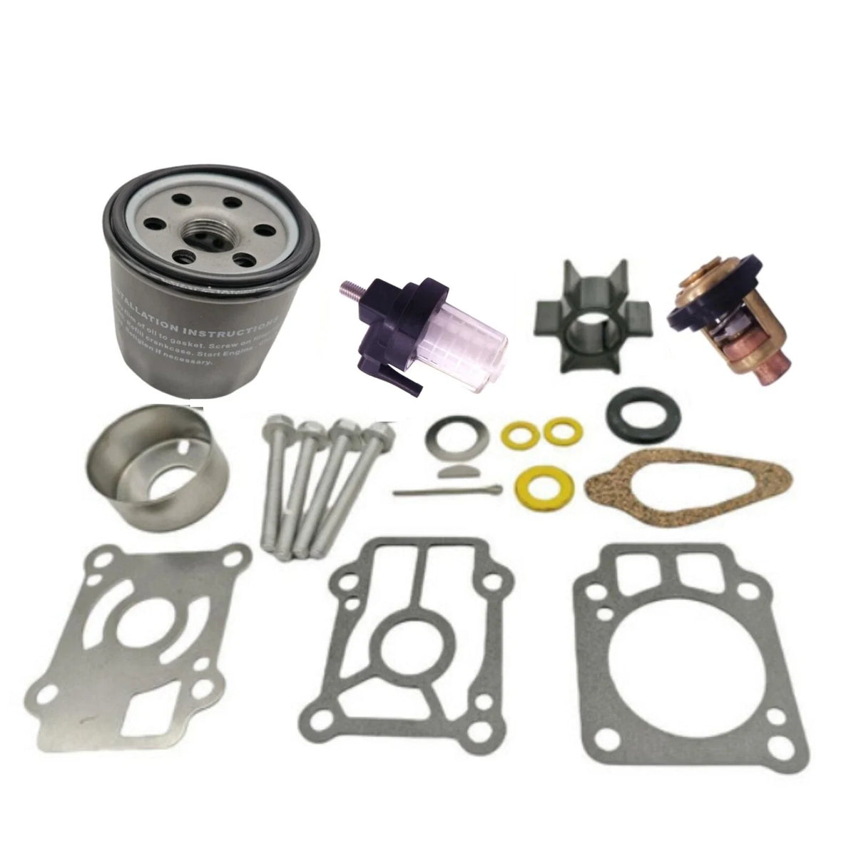 Engine Maintenance Kit for Mercury Mariner 20 30 HP (2000–2009) 8M0120839 853792A07 35-8M0162831