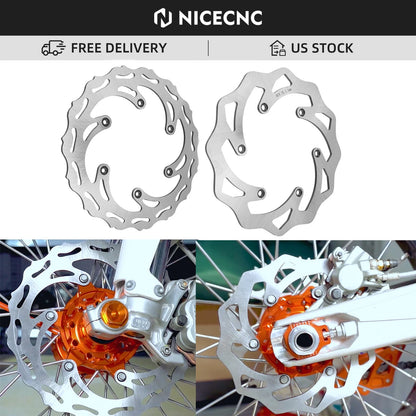 Front Rear Brake Disc Rotor for Husqvarna Husaberg TE FE FX (125-501)