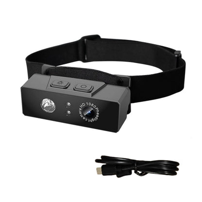 2 in 1 Head-mounted Sport Camera for Universal Use (1080P HD, Night Vision, LED)
