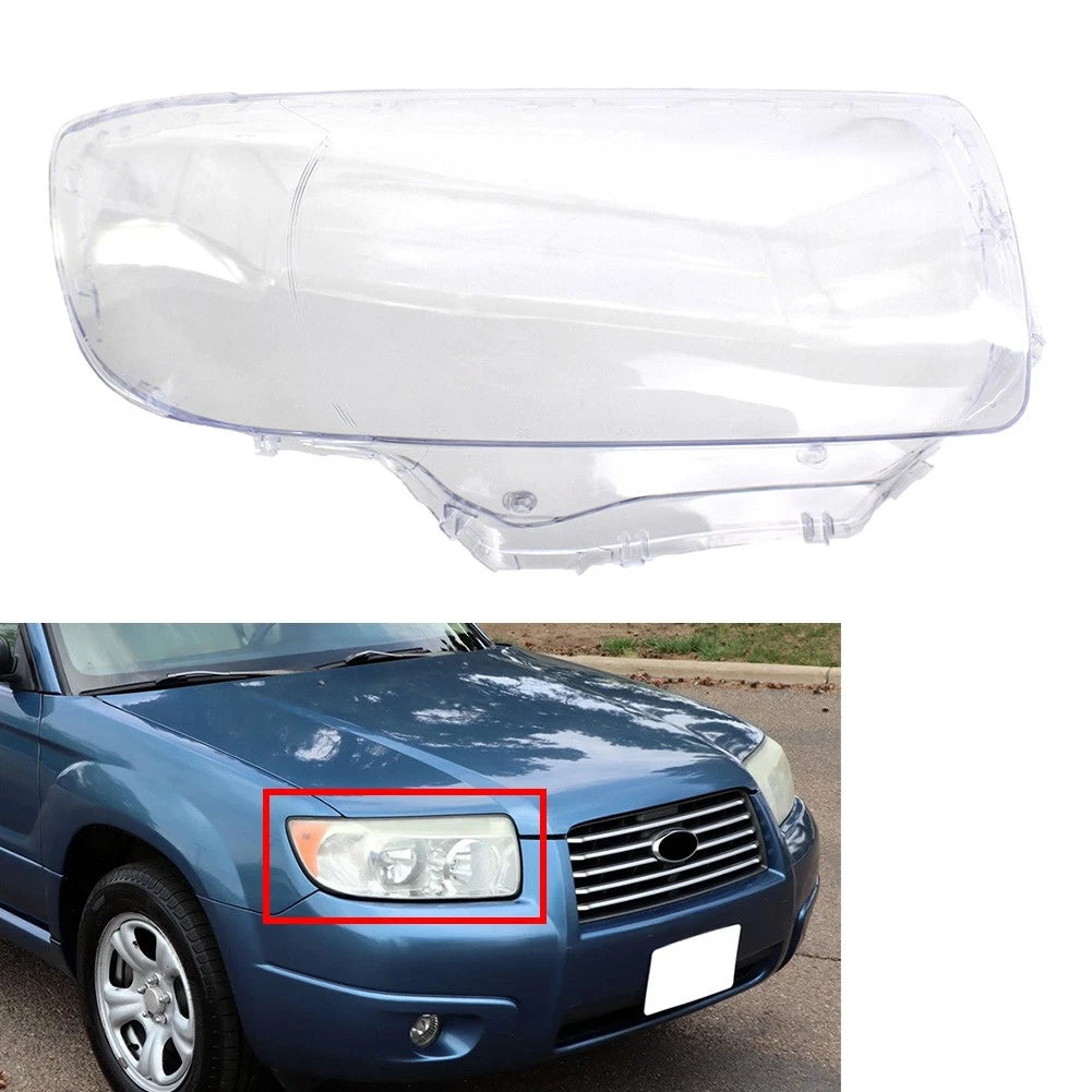 Front Headlight Lens Cover for Subaru Forester (2006–2008)
