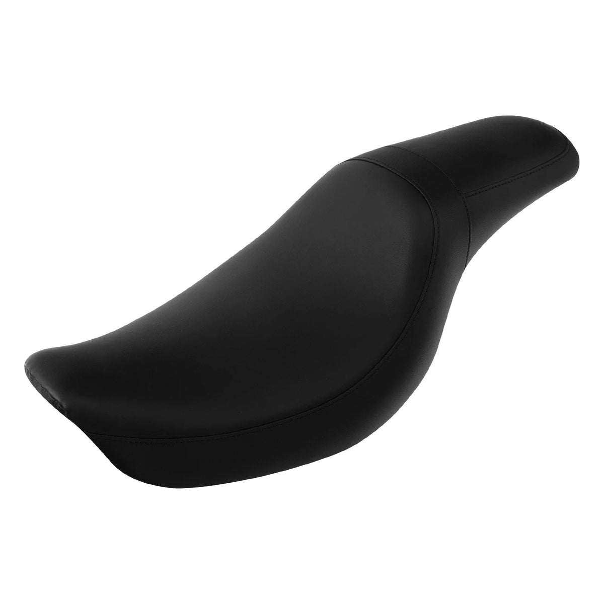 Black Driver Passenger Seat for Harley Dyna Wide Glide Low Rider (2006–2017)