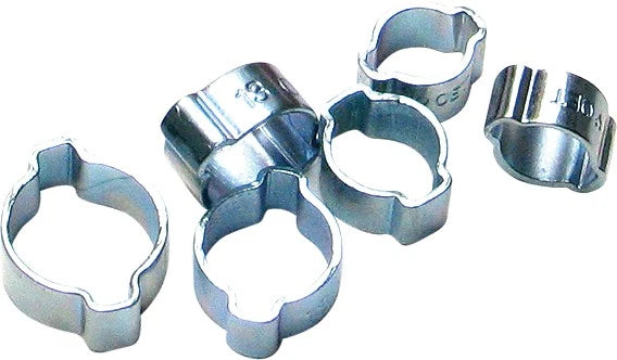Steel O-Clips Hose Clamps for (12-0025)