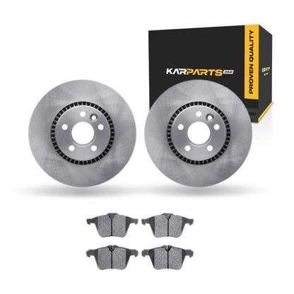 Brake Rotor Set Front for Volvo S60 (2011–2018) ALX-PAU-DF-6512-27283-CLA2