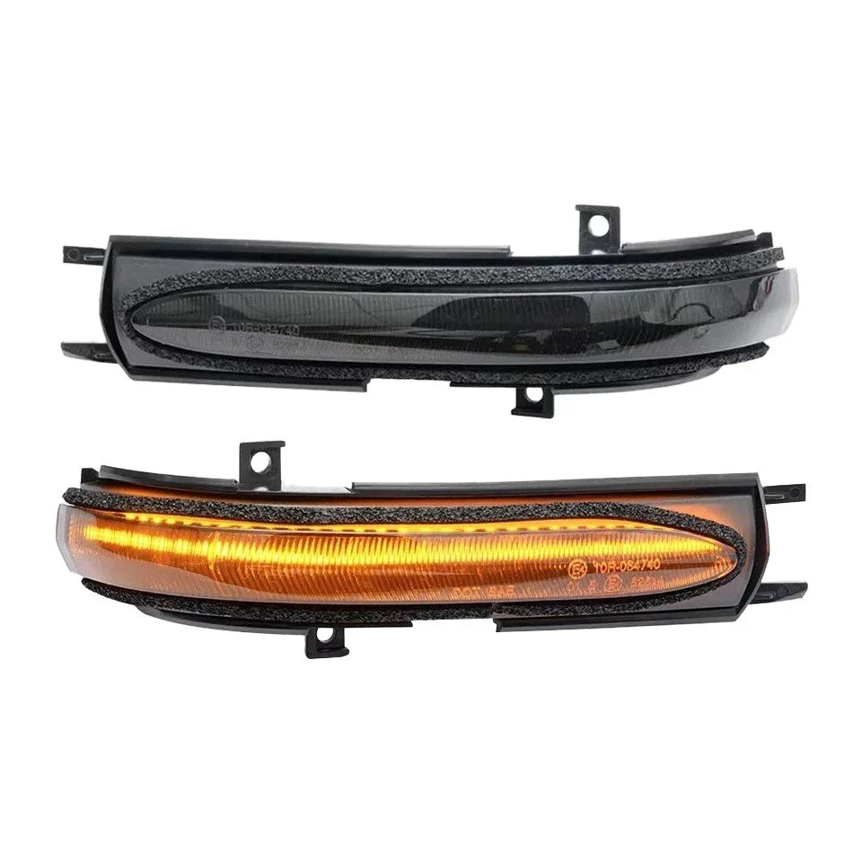 Smoke LED Side Mirror Turn Signal Lights for Honda Accord Hybrid Acura TSX (2004–2008)