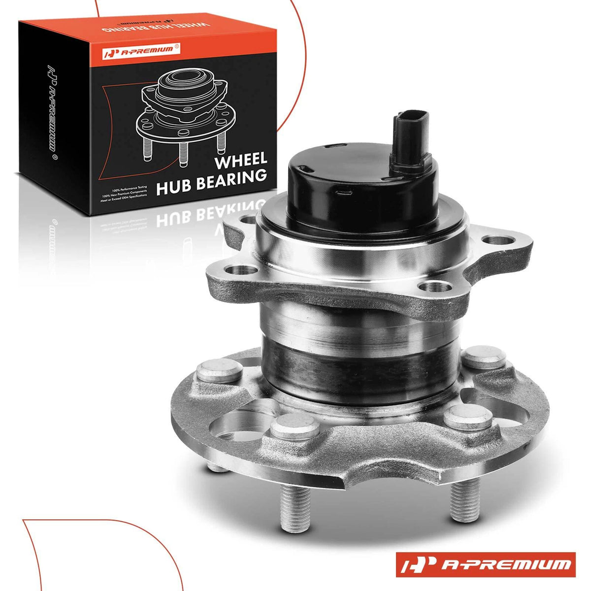 Rear Left Wheel Hub & Bearing Assembly for Toyota Highlander (HA592461, BR930376, 512282)