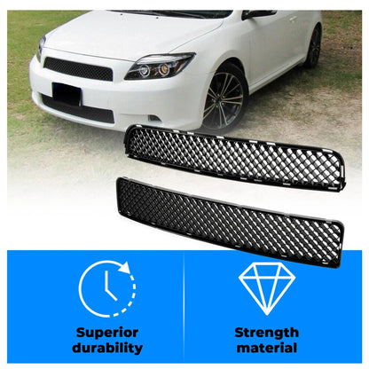 Front Upper and Lower Hood Grille Mesh Grill for Scion tC (2005–2010)