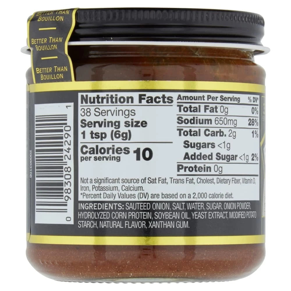Better Than Bouillon Premium Sauteed Onion Base (8 Ounce)
