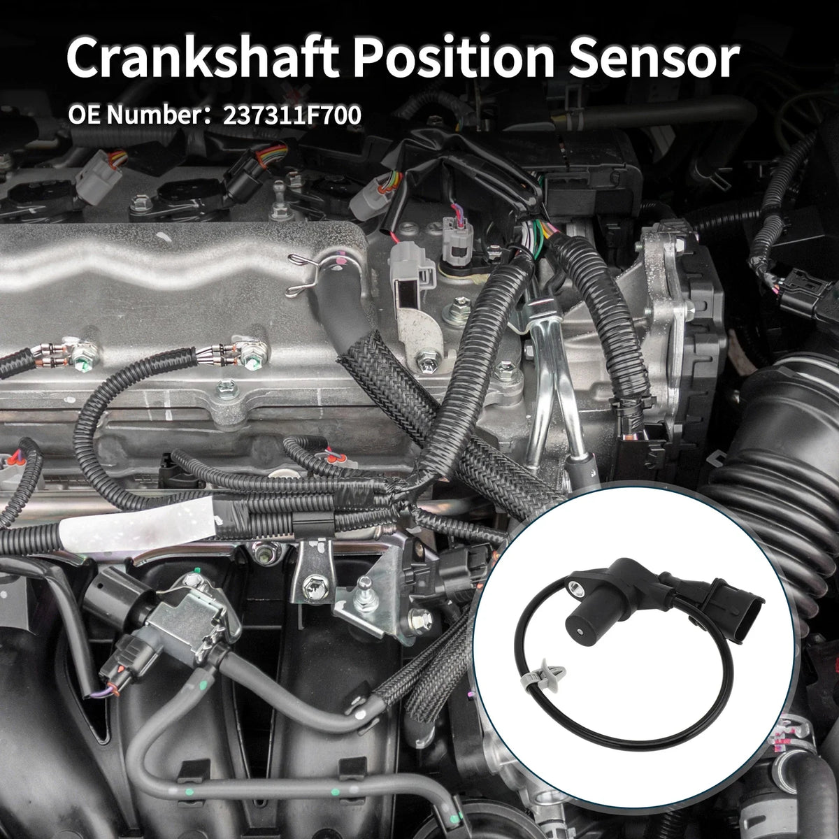 Crankshaft Position Sensor for Nissan Micra K11 (2000–2003) No. 23731-1F700