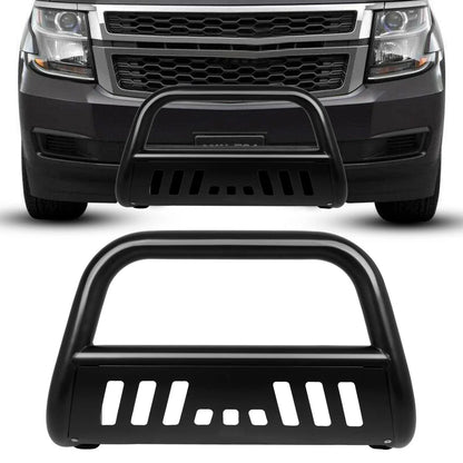 3" Front Bull Bumper Bar Brush Guard for Silverado Sierra Tahoe Yukon (1999–2007)