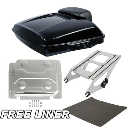 Razor Trunk Pad Mount Rack Plate for Harley Touring (2014–2025)